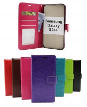 billigamobilskydd.se Crazy Horse Lompakko Samsung Galaxy S24 Plus 5G (SM-S926B/DS)