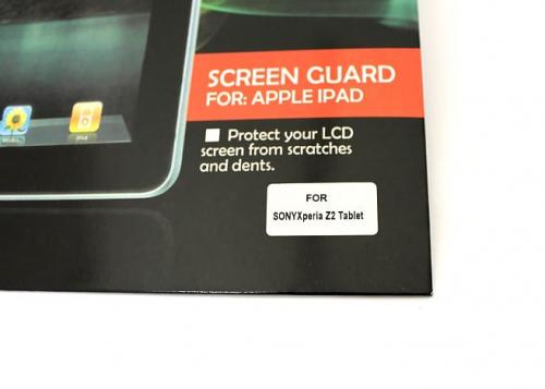 billigamobilskydd.se Kuuden kappaleen nytnsuojakalvopakett Sony Xperia Tablet Z2 (SGP511)