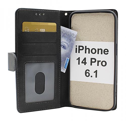 billigamobilskydd.se Zipper Standcase Wallet iPhone 14 Pro (6.1)