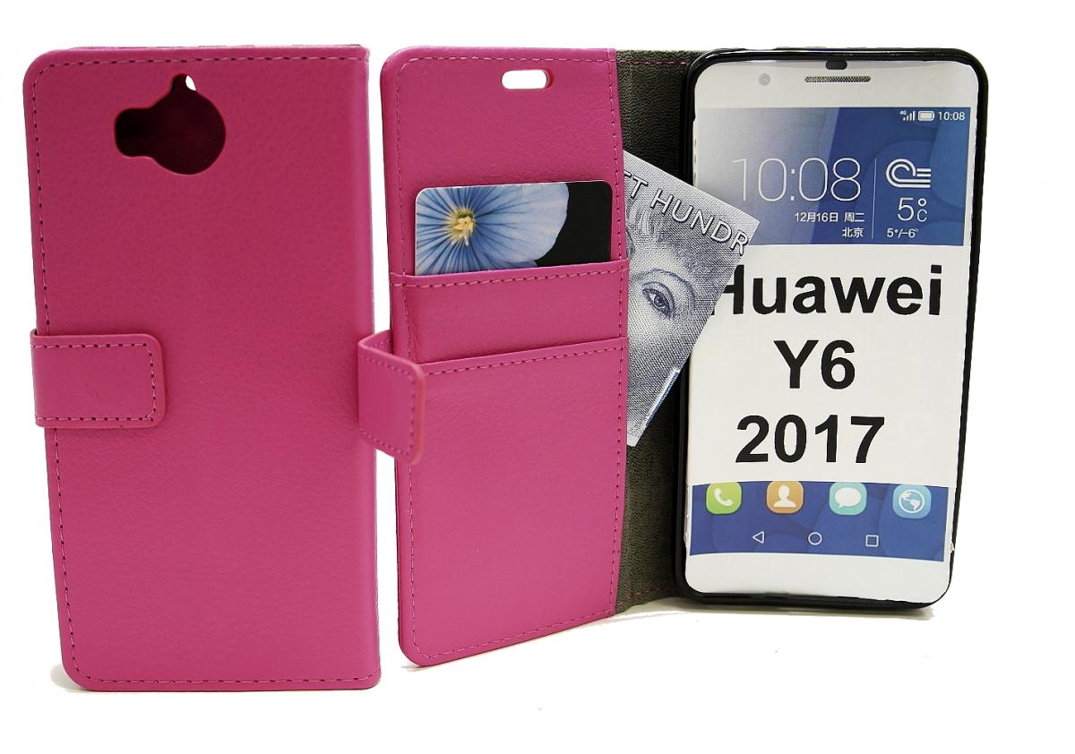 billigamobilskydd.se Jalusta Lompakkokotelo Huawei Y6 2017 (MYA-L41)