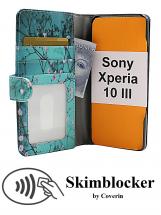 CoverIn Skimblocker Kuviolompakko Sony Xperia 10 III (XQ-BT52)
