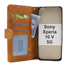 billigamobilskydd.se Zipper Standcase Wallet Sony Xperia 10 V 5G