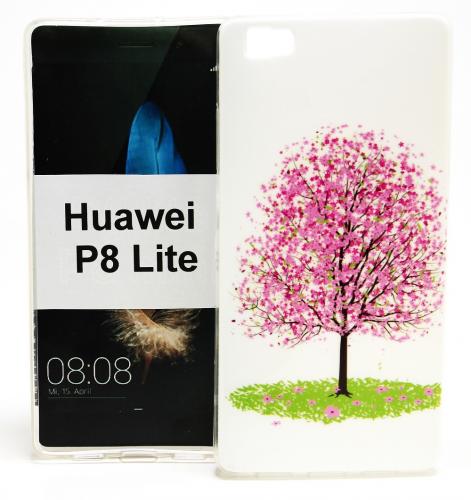 billigamobilskydd.se TPU-Designkotelo Huawei P8 Lite