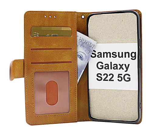 billigamobilskydd.se Zipper Standcase Wallet Samsung Galaxy S22 5G