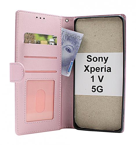 billigamobilskydd.se Zipper Standcase Wallet Sony Xperia 1 V 5G (XQ-DQ72)