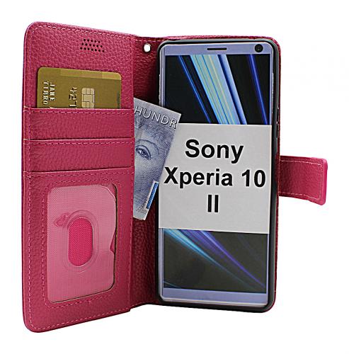 billigamobilskydd.se New Jalusta Lompakkokotelo Sony Xperia 10 II (XQ-AU51 / XQ-AU52)