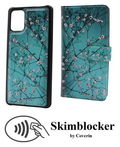 CoverIn Skimblocker Design Magneettilompakko Samsung Galaxy A71 (A715F/DS)