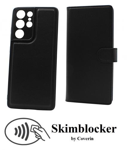 Coverin Skimblocker Samsung Galaxy S21 Ultra 5G Magneetti Puhelimen Kuoret