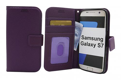 billigamobilskydd.se New Jalusta Lompakkokotelo Samsung Galaxy S7 (G930F)