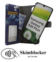 CoverIn Skimblocker Design Magneettilompakko Samsung Galaxy S20 Plus (G986B)