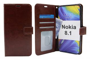 billigamobilskydd.se Crazy Horse Lompakko Nokia 8.1