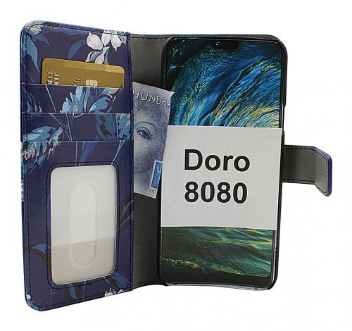CoverIn Skimblocker Design Magneettilompakko Doro 8080