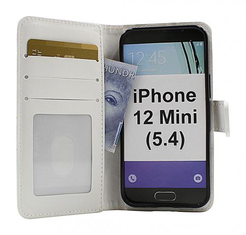 billigamobilskydd.se Kuviolompakko iPhone 12 Mini (5.4)