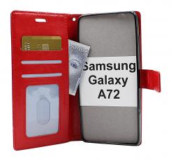 billigamobilskydd.se Crazy Horse Lompakko Samsung Galaxy A72 (A725F/DS)