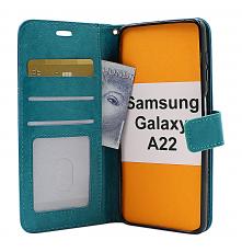 billigamobilskydd.se Crazy Horse Lompakko Samsung Galaxy A22 (SM-A225F/DS)