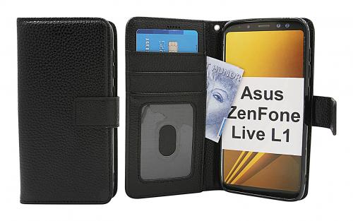 billigamobilskydd.se New Jalusta Lompakkokotelo Asus ZenFone Live L1 (ZA550KL)