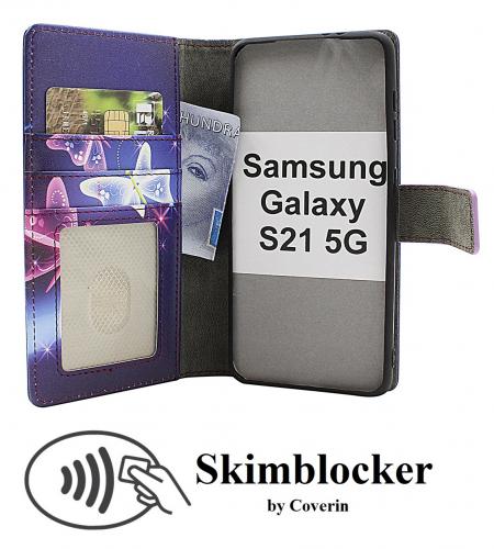 Coverin Skimblocker Samsung Galaxy S21 5G Magneetti Puhelimen Kuoret Design