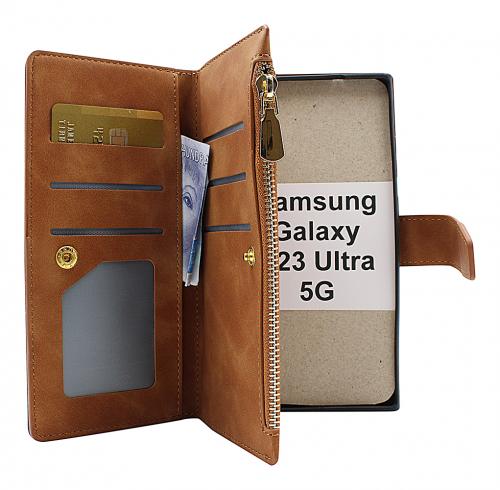 billigamobilskydd.se XL Standcase Luksuskotelo puhelimeen Samsung Galaxy S23 Ultra 5G