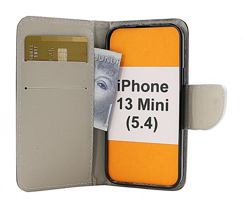 billigamobilskydd.se Kuviolompakko iPhone 13 Mini (5.4)