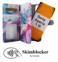 CoverIn Skimblocker XL Magnet Designwallet Sony Xperia 1 III (XQ-BC52)