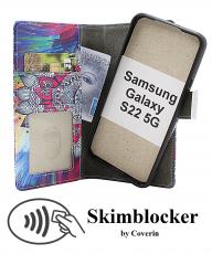 Coverin Skimblocker Samsung Galaxy S22 5G Magneetti Puhelimen Kuoret Design