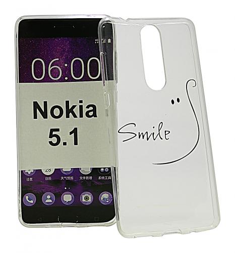 billigamobilskydd.se TPU-Designkotelo Nokia 5.1