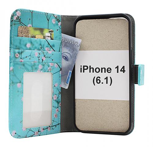 CoverIn Skimblocker Design Magneettilompakko iPhone 14 (6.1)