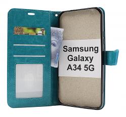 billigamobilskydd.se Crazy Horse Lompakko Samsung Galaxy A34 5G