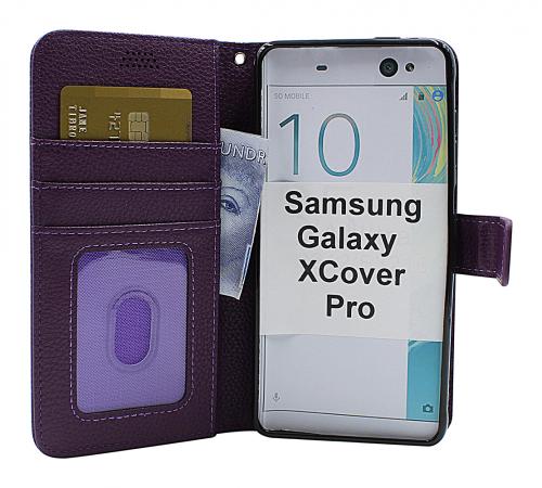 billigamobilskydd.se New Jalusta Lompakkokotelo Samsung Galaxy XCover Pro (G715F/DS)