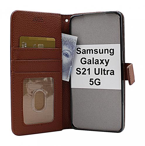 billigamobilskydd.se New Jalusta Lompakkokotelo Samsung Galaxy S21 Ultra 5G (G998B)