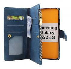 billigamobilskydd.se XL Standcase Luksuskotelo puhelimeen Samsung Galaxy A22 5G (SM-A226B)