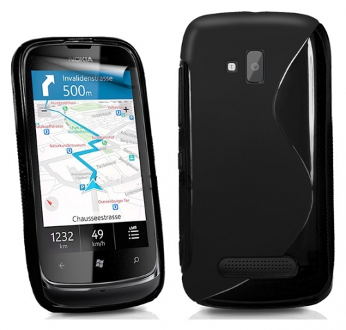 billigamobilskydd.se S-Line TPU-muovikotelo Nokia Lumia 610