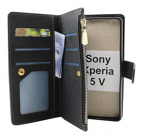 billigamobilskydd.se XL Standcase Luksuskotelo puhelimeen Sony Xperia 5 V