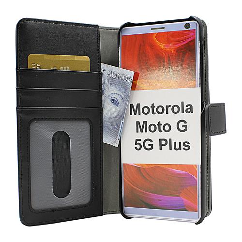 CoverIn Skimblocker Magneettikotelo Motorola Moto G 5G Plus