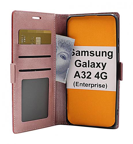 billigamobilskydd.se Luksuskotelo Standcase Wallet Samsung Galaxy A32 4G (SM-A325F)