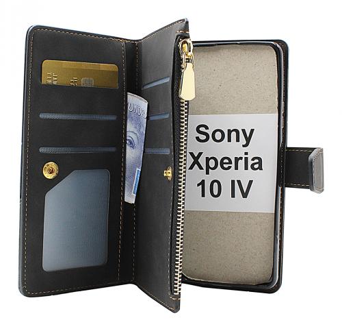 billigamobilskydd.se XL Standcase Luksuskotelo puhelimeen Sony Xperia 10 IV 5G (XQ-CC54)
