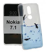 billigamobilskydd.se TPU-Designkotelo Nokia 7.1