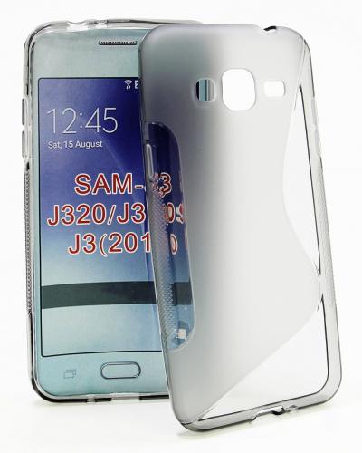 billigamobilskydd.se S-Line TPU-muovikotelo Samsung Galaxy J3 2016 (J320F)