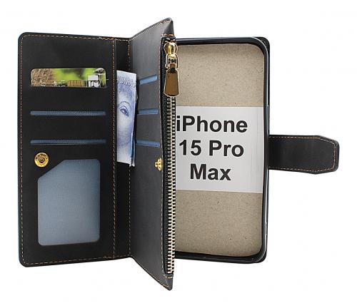 billigamobilskydd.se XL Standcase Luksuskotelo puhelimeen iPhone 15 Pro Max
