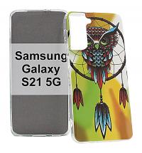 billigamobilskydd.se TPU-Designkotelo Samsung Galaxy S21 5G (G991B)