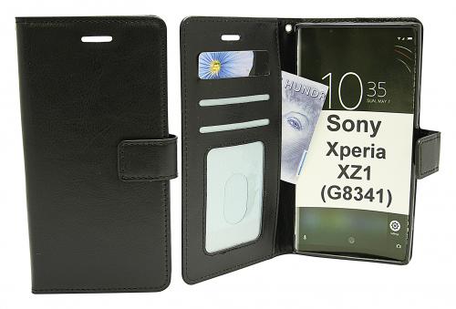 billigamobilskydd.se Crazy Horse Lompakko Sony Xperia XZ1 (G8341)