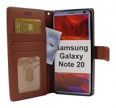 billigamobilskydd.se New Jalusta Lompakkokotelo Samsung Galaxy Note 20 5G (N981B/DS)