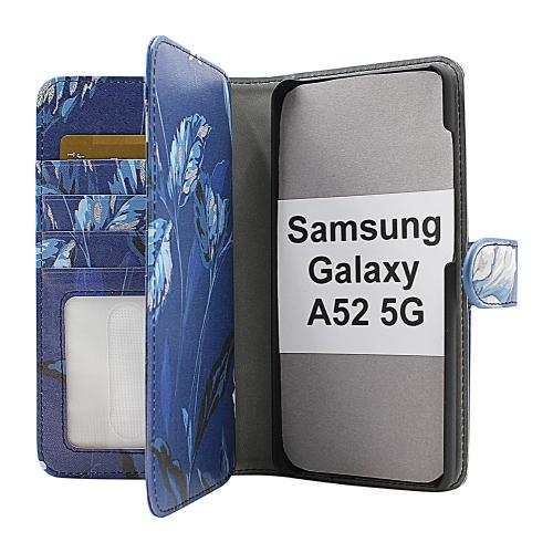 CoverIn Skimblocker XL Magnet Designwallet Samsung Galaxy A52 / A52 5G / A52s 5G