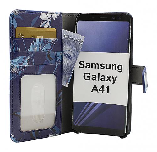 Coverin Skimblocker Design Magneettilompakko Samsung Galaxy A41