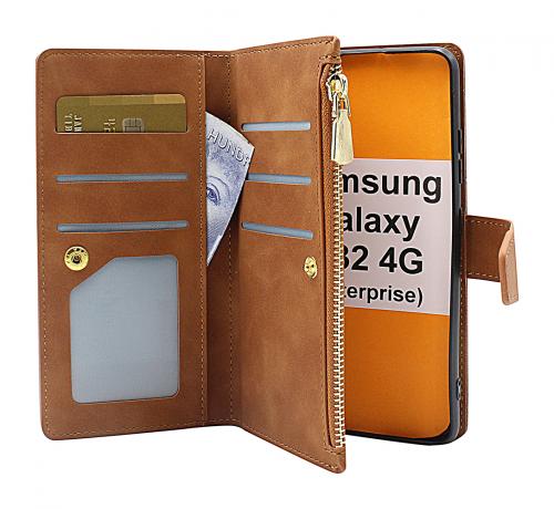 billigamobilskydd.se XL Standcase Luksuskotelo puhelimeen Samsung Galaxy A32 4G (SM-A325F)