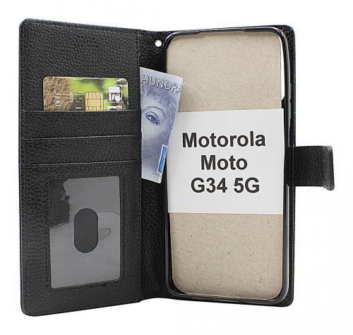 billigamobilskydd.se New Jalusta Lompakkokotelo Motorola Moto G34 5G