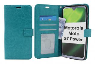 billigamobilskydd.se Crazy Horse Lompakko Motorola Moto G7 Power