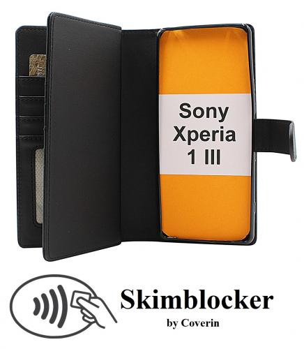 Coverin Skimblocker Sony Xperia 1 III XL Magneetti Puhelimen Kuoret