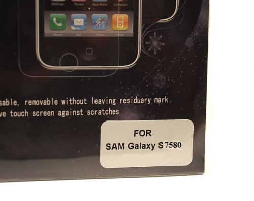 billigamobilskydd.se Kuuden kappaleen nytnsuojakalvopakett Samsung Galaxy Trend (S7560)