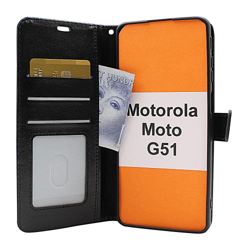 billigamobilskydd.se Crazy Horse Lompakko Motorola Moto G51